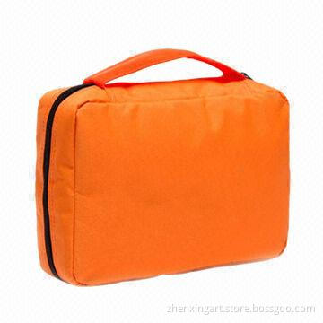 Multi-functional Cosmetic Bag with Plastic Hanger